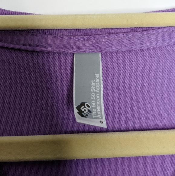 East Coast Lifestyle Purple Logo Tee Small - Picture 4 of 7